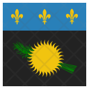 پیش‌نمایش فایل guadeloupe-3 از پک پرچم‌ها مربع جهان