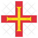 پیش‌نمایش فایل guernsey-16 از پک پرچم‌ها مربع جهان