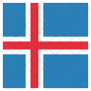پیش‌نمایش فایل iceland-17 از پک پرچم‌ها مربع جهان