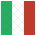 پیش‌نمایش فایل italy-20 از پک پرچم‌ها مربع جهان