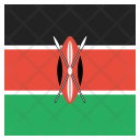 پیش‌نمایش فایل kenya-5 از پک پرچم‌ها مربع جهان