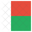 پیش‌نمایش فایل madagascar-17 از پک پرچم‌ها مربع جهان