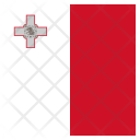 پیش‌نمایش فایل malta-16 از پک پرچم‌ها مربع جهان