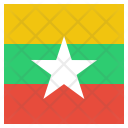 پیش‌نمایش فایل myanmar-16 از پک پرچم‌ها مربع جهان
