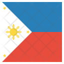 پیش‌نمایش فایل philippines-20 از پک پرچم‌ها مربع جهان