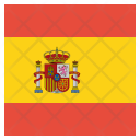 پیش‌نمایش فایل spain-6 از پک پرچم‌ها مربع جهان