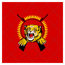 پیش‌نمایش فایل tamil-3 از پک پرچم‌ها مربع جهان