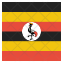 پیش‌نمایش فایل uganda-5 از پک پرچم‌ها مربع جهان