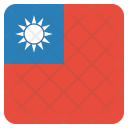 پیش‌نمایش فایل taiwan-19 از پک پرچم‌های جهان