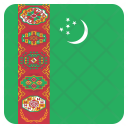 پیش‌نمایش فایل turkmenistan-6 از پک پرچم‌های جهان