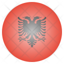 پیش‌نمایش فایل albania-17 از پک پرچم‌ها براق جهان