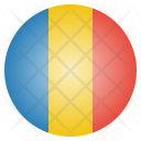 پیش‌نمایش فایل romania-18 از پک پرچم‌ها براق جهان