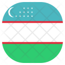 پیش‌نمایش فایل uzbekistan-19 از پک پرچم‌های جهان
