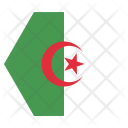 پیش‌نمایش فایل algeria-2 از پک پرچم‌ها شش‌ضلعی جهان