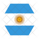 پیش‌نمایش فایل argentina-5 از پک پرچم‌ها شش‌ضلعی جهان