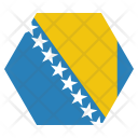 پیش‌نمایش فایل bosnia-1 از پک پرچم‌ها شش‌ضلعی جهان