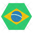 پیش‌نمایش فایل brazil-5 از پک پرچم‌ها شش‌ضلعی جهان