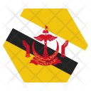 پیش‌نمایش فایل brunei-1 از پک پرچم‌ها شش‌ضلعی جهان