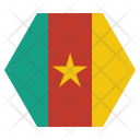 پیش‌نمایش فایل cameroon-2 از پک پرچم‌ها شش‌ضلعی جهان