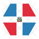 پیش‌نمایش فایل dominican-1 از پک پرچم‌ها شش‌ضلعی جهان