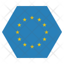 پیش‌نمایش فایل eu-3 از پک پرچم‌ها شش‌ضلعی جهان