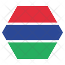 پیش‌نمایش فایل gambia-2 از پک پرچم‌ها شش‌ضلعی جهان