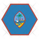 پیش‌نمایش فایل guam-1 از پک پرچم‌ها شش‌ضلعی جهان