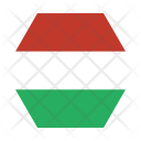 پیش‌نمایش فایل hungary-2 از پک پرچم‌ها شش‌ضلعی جهان