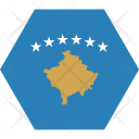 پیش‌نمایش فایل kosovo-2 از پک پرچم‌ها شش‌ضلعی جهان