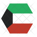 پیش‌نمایش فایل kuwait-2 از پک پرچم‌ها شش‌ضلعی جهان