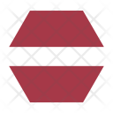پیش‌نمایش فایل latvia-3 از پک پرچم‌ها شش‌ضلعی جهان