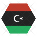 پیش‌نمایش فایل libya-3 از پک پرچم‌ها شش‌ضلعی جهان