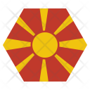 پیش‌نمایش فایل macedonia-1 از پک پرچم‌ها شش‌ضلعی جهان