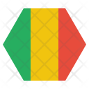 پیش‌نمایش فایل mali-2 از پک پرچم‌ها شش‌ضلعی جهان
