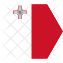 پیش‌نمایش فایل malta-1 از پک پرچم‌ها شش‌ضلعی جهان