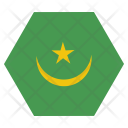 پیش‌نمایش فایل mauritania-2 از پک پرچم‌ها شش‌ضلعی جهان