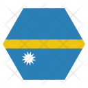 پیش‌نمایش فایل nauru-1 از پک پرچم‌ها شش‌ضلعی جهان
