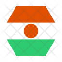 پیش‌نمایش فایل niger-2 از پک پرچم‌ها شش‌ضلعی جهان
