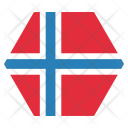 پیش‌نمایش فایل norway-4 از پک پرچم‌ها شش‌ضلعی جهان