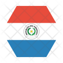 پیش‌نمایش فایل paraguay-2 از پک پرچم‌ها شش‌ضلعی جهان