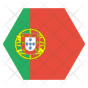 پیش‌نمایش فایل portugal-5 از پک پرچم‌ها شش‌ضلعی جهان