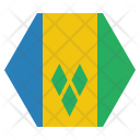 پیش‌نمایش فایل saint-24 از پک پرچم‌ها شش‌ضلعی جهان