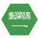 پیش‌نمایش فایل saudi-2 از پک پرچم‌ها شش‌ضلعی جهان