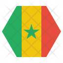 پیش‌نمایش فایل senegal-2 از پک پرچم‌ها شش‌ضلعی جهان