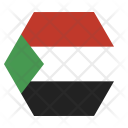 پیش‌نمایش فایل sudan-6 از پک پرچم‌ها شش‌ضلعی جهان