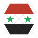 پیش‌نمایش فایل syria-1 از پک پرچم‌ها شش‌ضلعی جهان