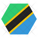 پیش‌نمایش فایل tanzania-2 از پک پرچم‌ها شش‌ضلعی جهان