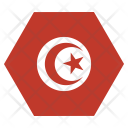 پیش‌نمایش فایل tunisia-2 از پک پرچم‌ها شش‌ضلعی جهان