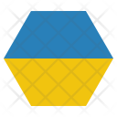 پیش‌نمایش فایل ukraine-2 از پک پرچم‌ها شش‌ضلعی جهان