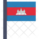 پیش‌نمایش فایل cambodia-5 از پک پرچم‌های جهان